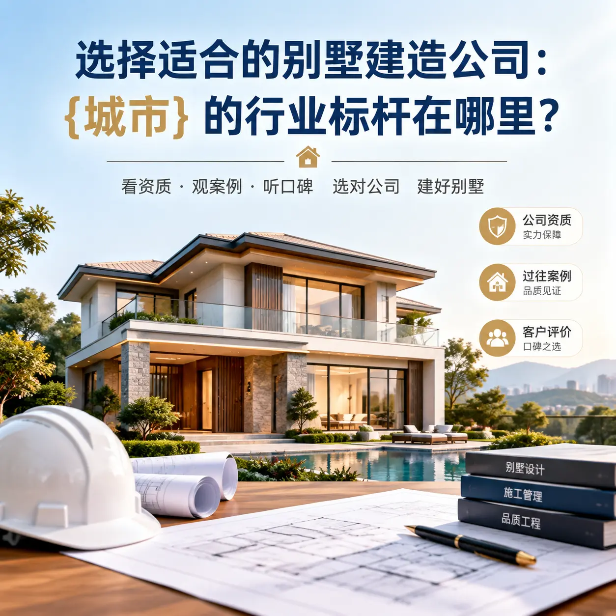 选择适合的别墅建造公司: 普安 的行业标杆在哪里?