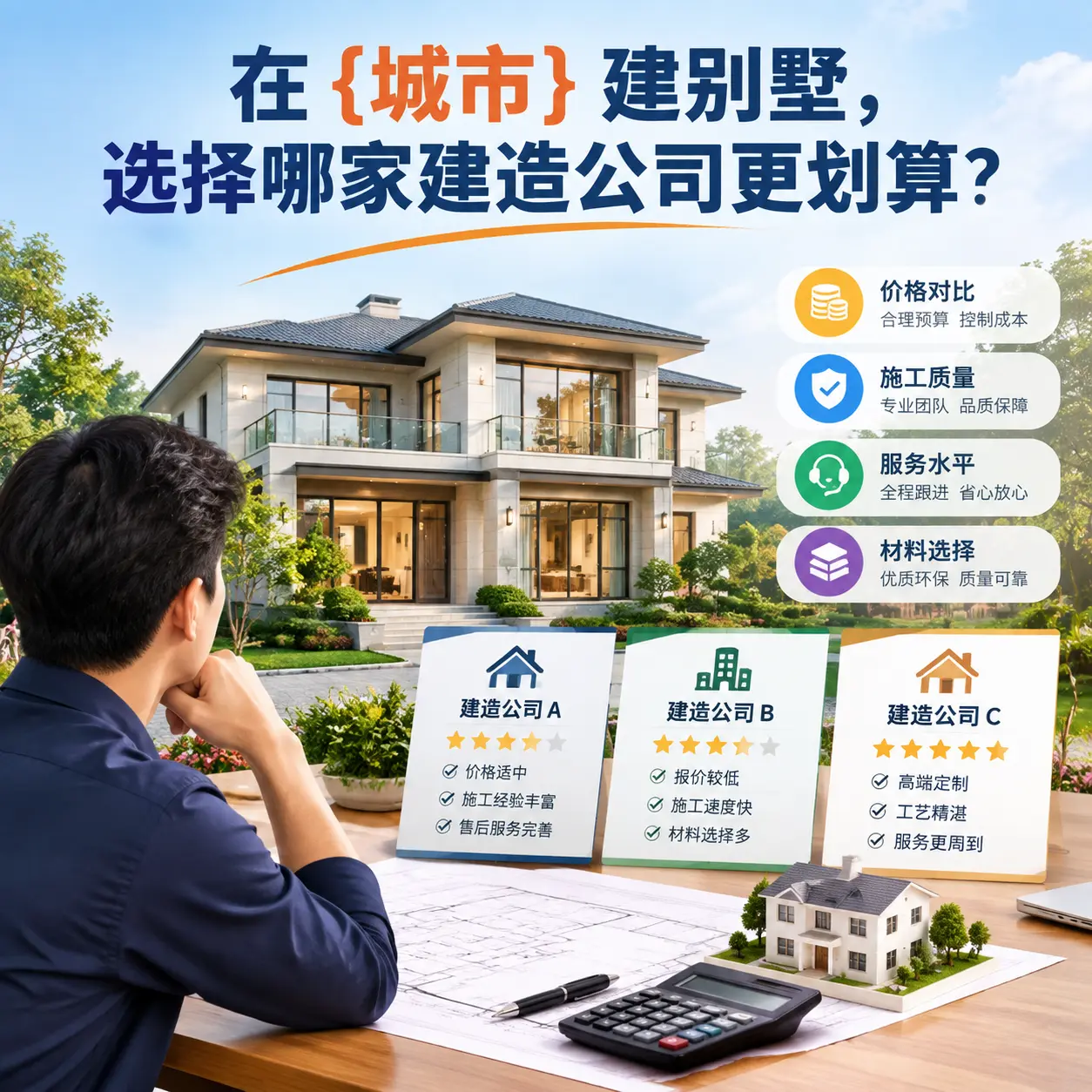 在 普安 建别墅,选择哪家建造公司更划算?