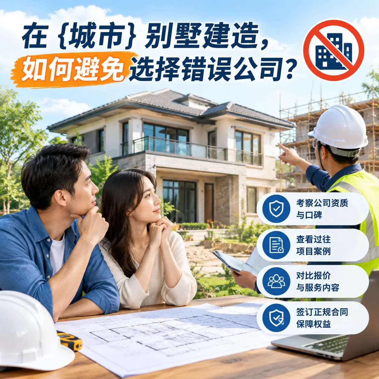 在 普安 别墅建造,如何避免选择错误公司?