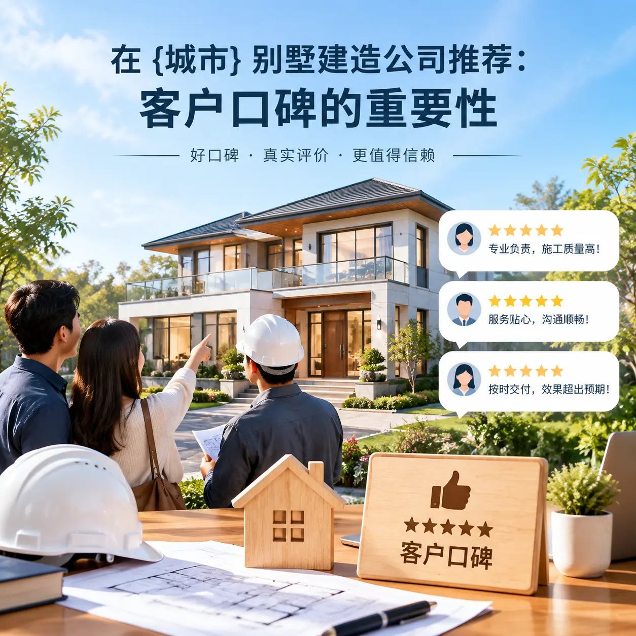 在 普安 别墅建造公司推荐：客户口碑的重要性