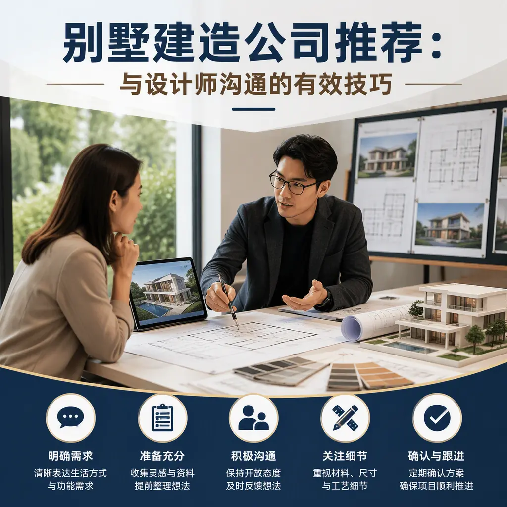 别墅建造公司推荐:与设计师沟通的有效技巧在 普安