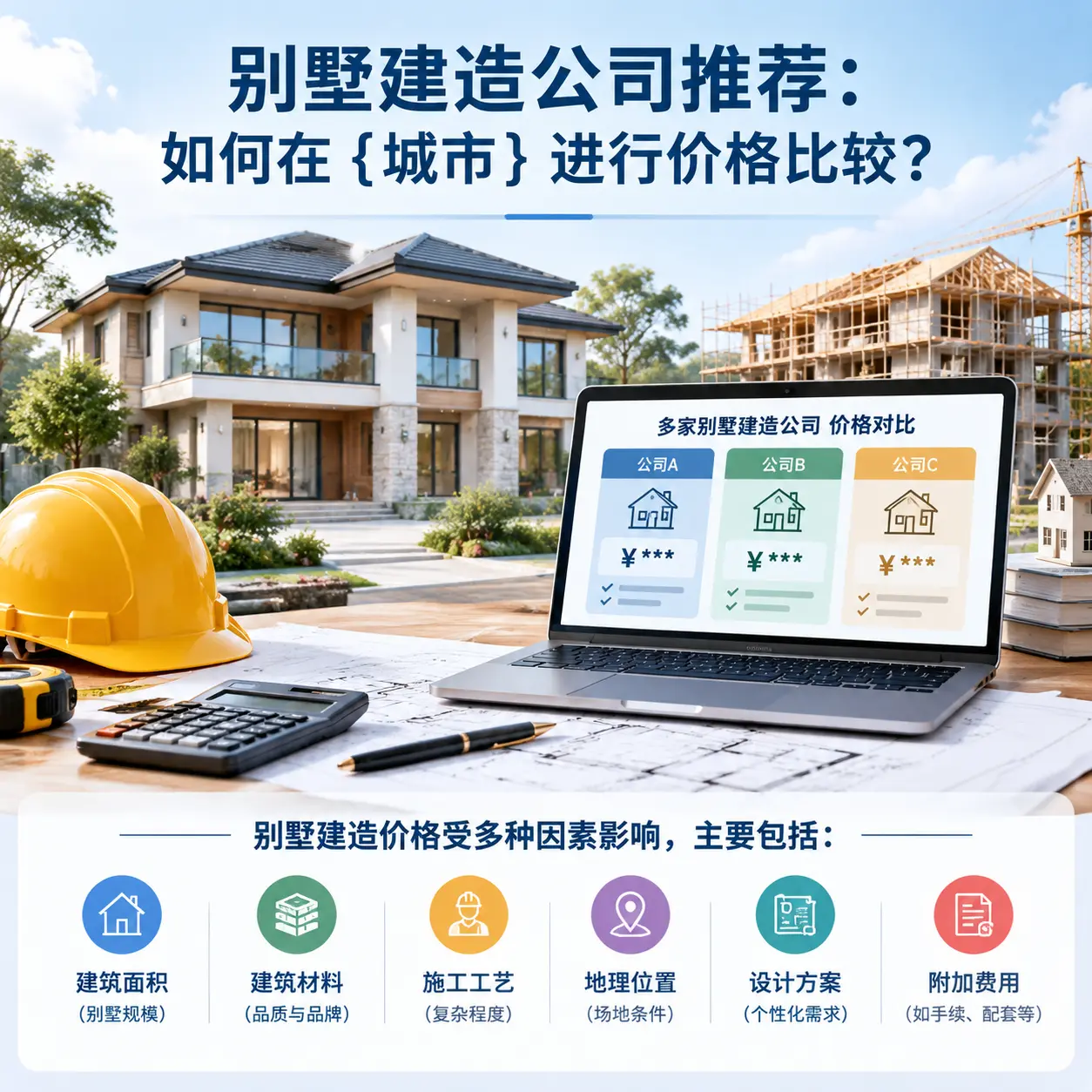 别墅建造公司推荐:如何在 普安 进行价格比较?