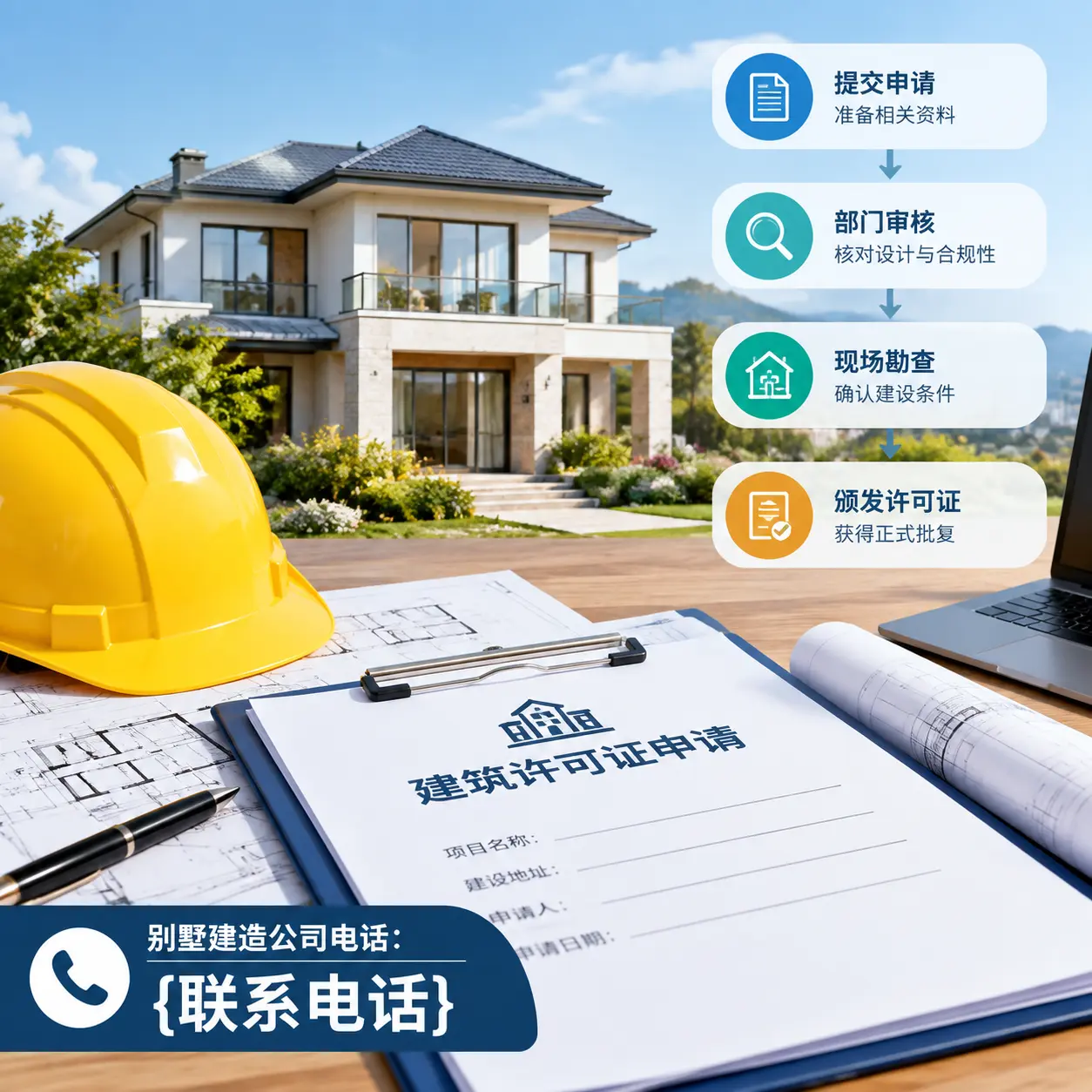 别墅建造公司电话:在普安建造前的准备工作