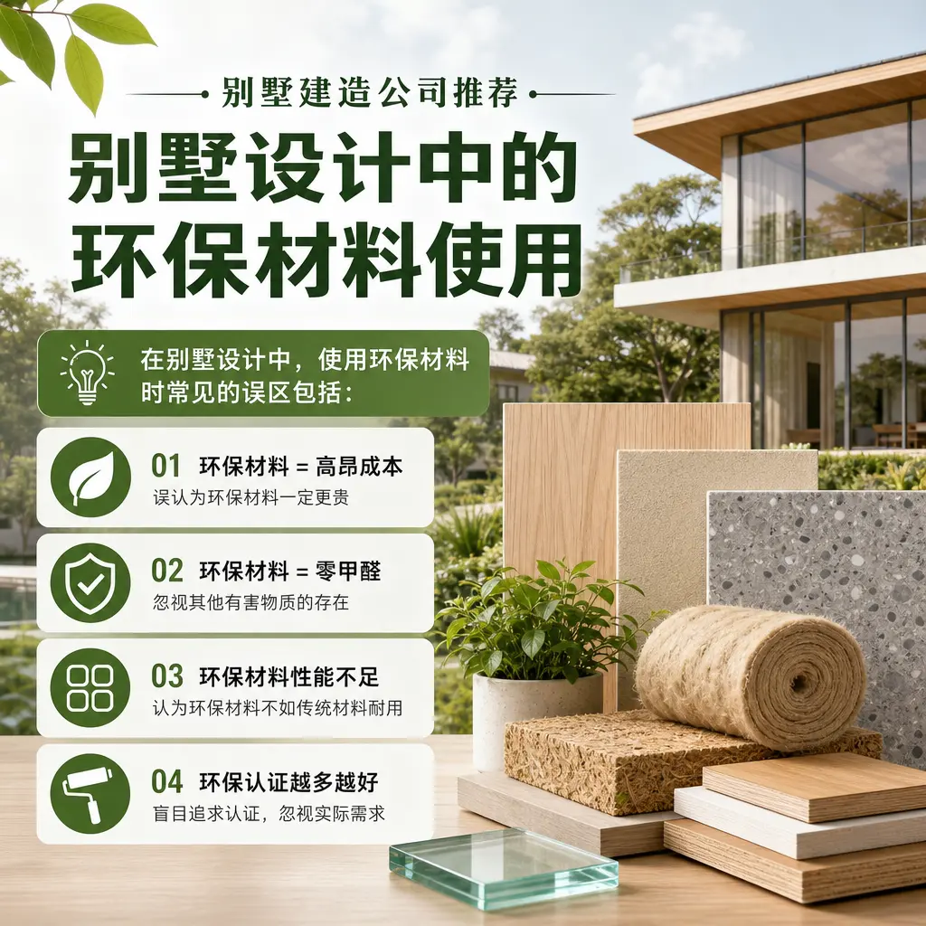 别墅建造公司推荐: 普安 别墅设计中的环保材料使用