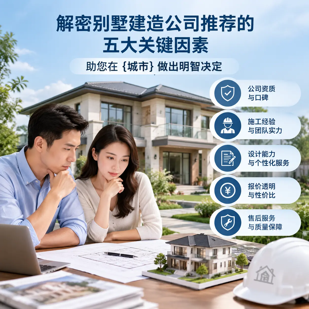 解密别墅建造公司推荐的五大关键因素,助您在 普安 做出明智决定